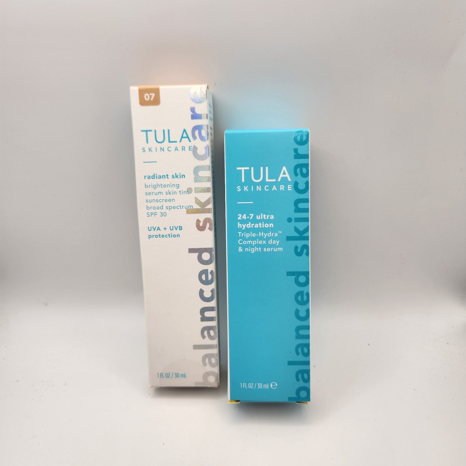 TULA Radiant Skin Brightening Serum Ultra Hydrating Day & Night Serum  