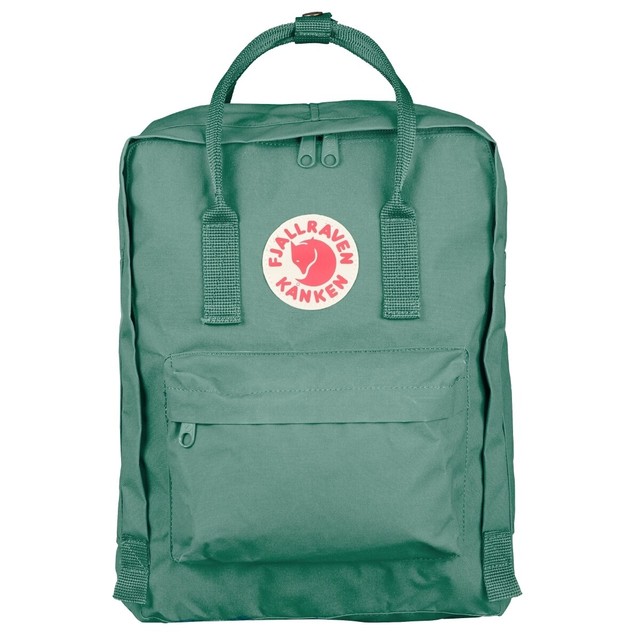 Fjällräven Kanken Zaino 16l Quotidiano con Cuscino per sedersi - Frost  Verde | Acquisti Online su eBay