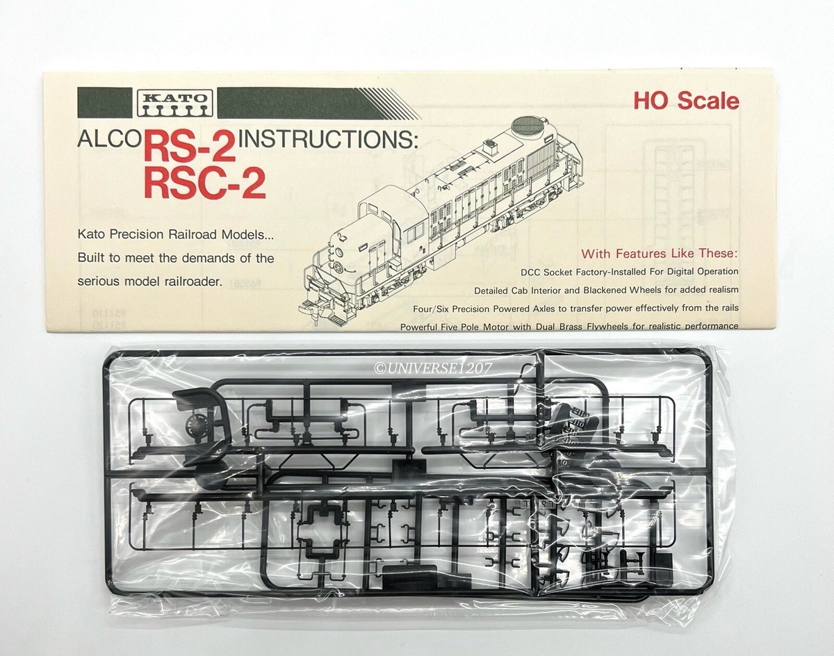KTM HOゲージ ALCO アルコ HO Kato 37-2502 Alco RS-2 ATSF Santa Fe #2110 NIB Diesel