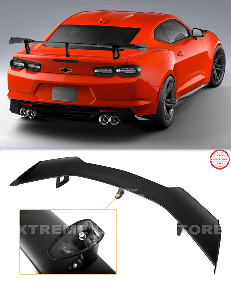 Camaro rear spoiler outlet