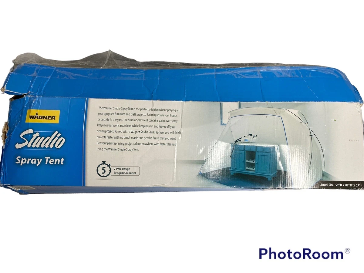 Studio Spray Tent with Built In Floor Portable Spray Paint Booth portable New