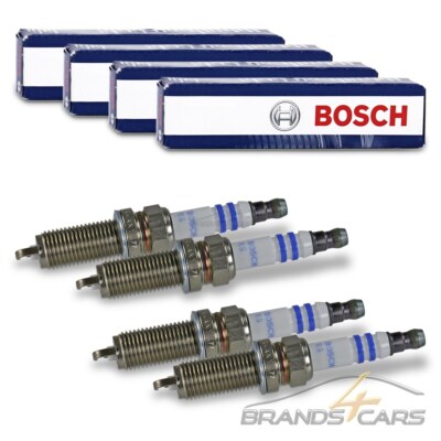 4x BOSCH ZÜNDKERZE FÜR CITROEN PEUGEOT 1.4 DACIA DOKKER DUSTER RENAULT CLIO 1.2