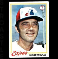 1978 Topps - Darold Knowles #414 Montreal Expos ⚾ Baseball Card