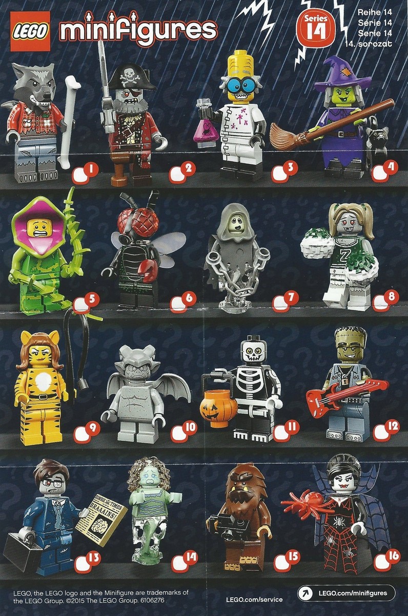 TheCornerCollective　レカフィグ　合計14個 Lego minifigures series 14 unopened factory sealed pick choose