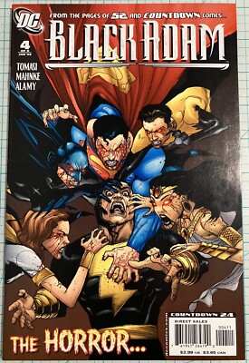Black Adam: The Dark Age #4 High Grade NM Doug Mahnke Cover 2008 DC Comics