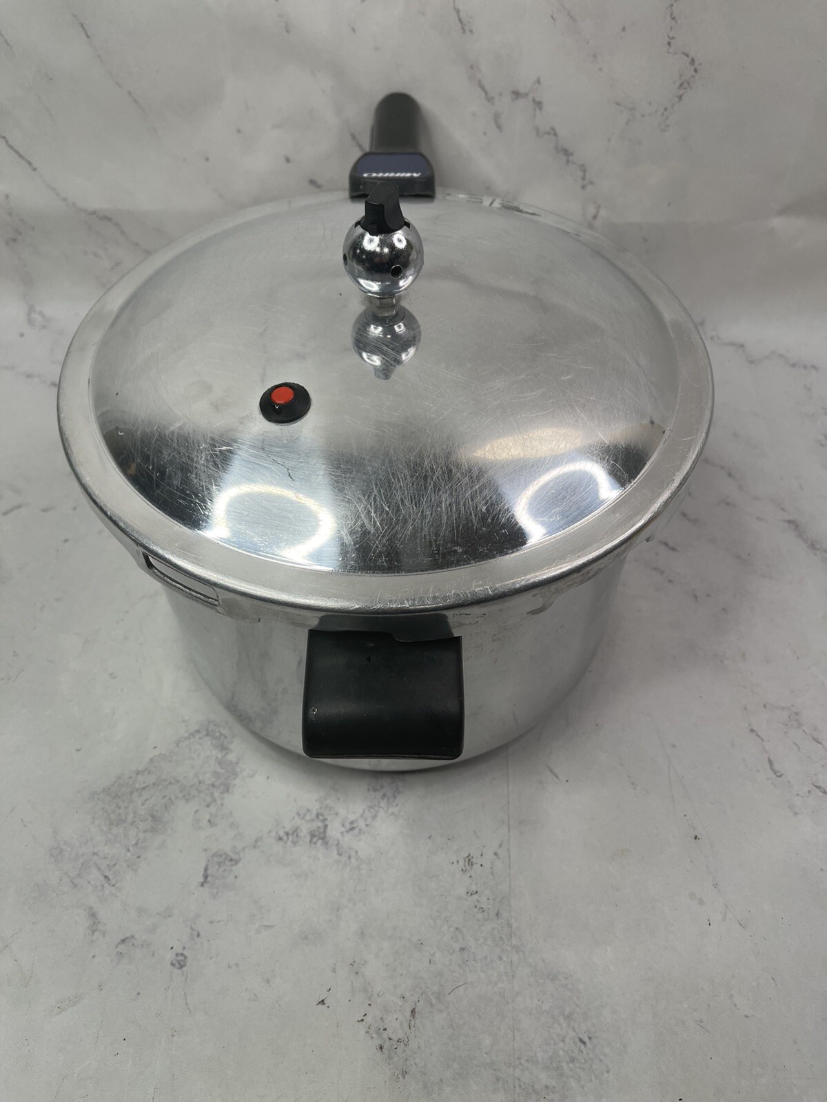 Mirro Pressure Cooker Pot 8 Quart 92080 Made In Brazil Aluminum Vintage