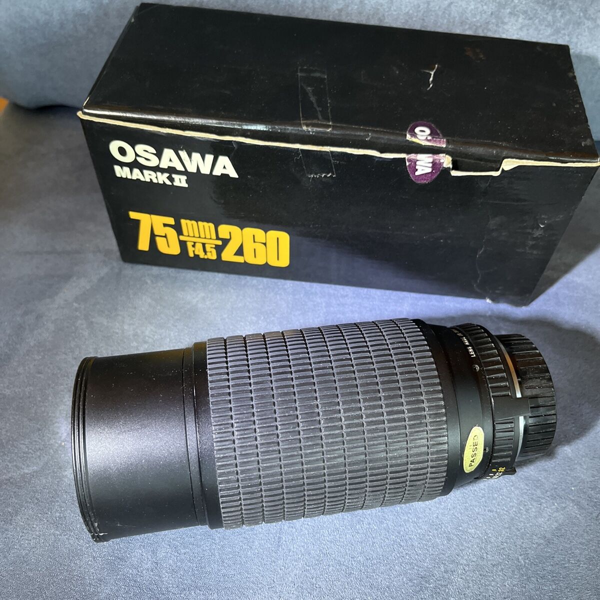 OSAWA MARK II 75-260mm F4.5 Camera Macro Lens In Original OSAWA MARK II 75-260mm F4.5 Camera Macro Lens In Original