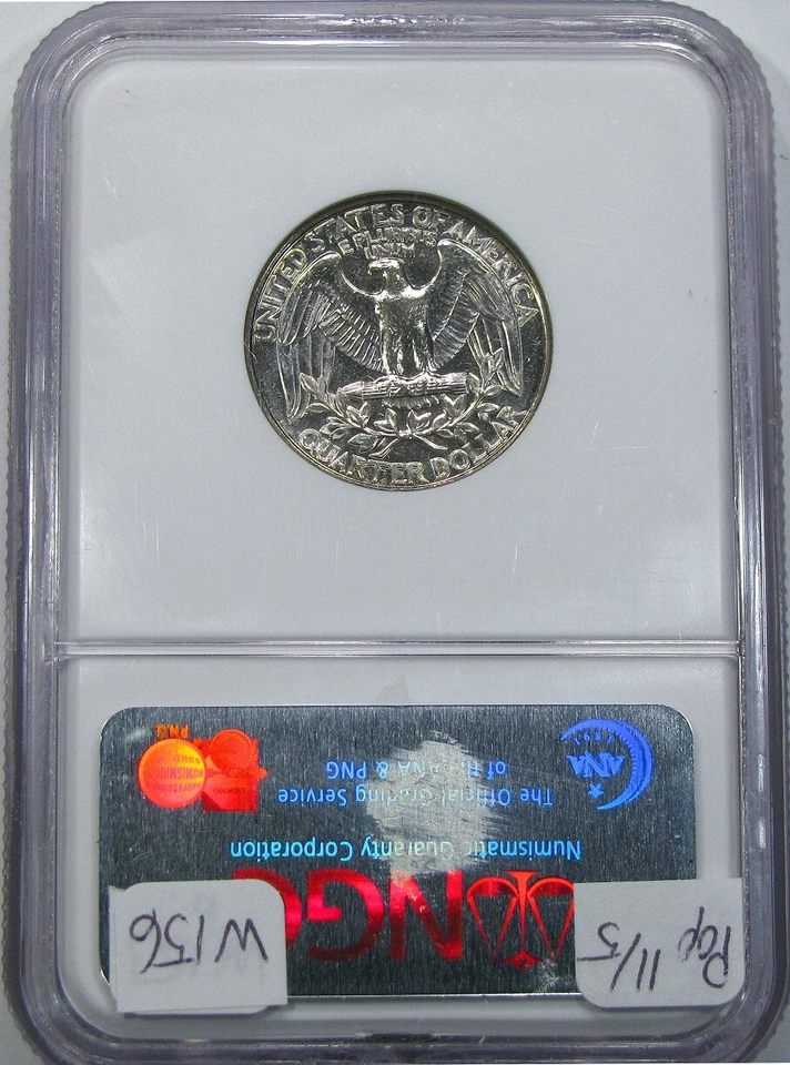 1991-P NGC MS66PL WASHINGTON ~ SCARCE POP 11/5 PROOFLIKE! - Image 4 of 4