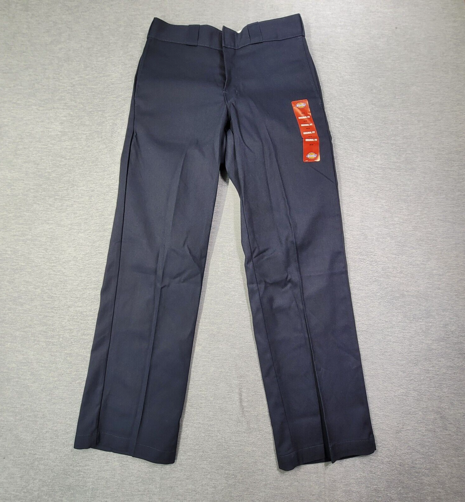 Dickies Mens 30x30 Navy 874 Flex Work Pants Original Fit Straight Leg New With Tags
