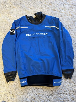 Helly Hansen HP Smock Top Windbreaker Olympian Blue | Size Large. Professional