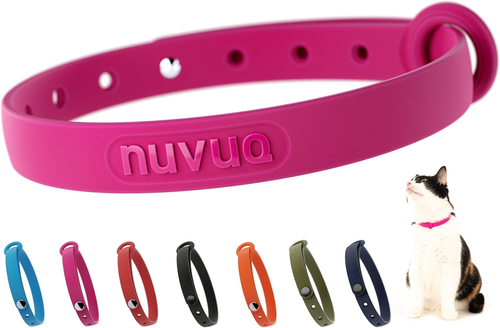 Breakaway Cat Collar, Soft, Comfortable, Lightweight, Safety Buckle, Name Tag