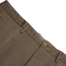 Incotex NWD Cotton Blend Slim Fit Chinos/Casual Pants Size 52L 36 US In Green