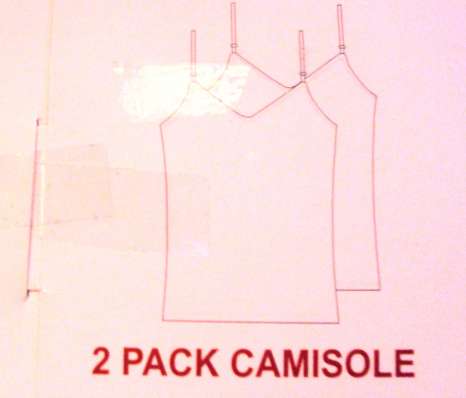 Pack de 2 camisolas marca Bongo para niñas blancas/negras rojas/negras algunas brillantes 6/6X Foto 2 de 2