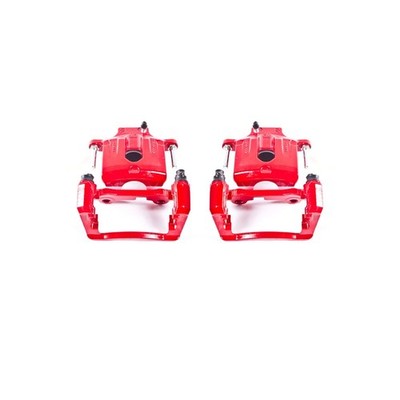 Power Stop Performance Rear Brake Calipers Powder Coated Red Pair