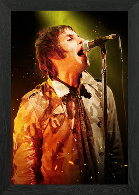 Liam Gallagher Framed Wall Art Poster Canvas Print Picture