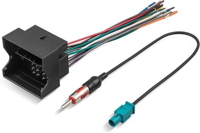 Fakra Antenna Adapter Stereo Wiring Harness for BMW 3/5, Audi, Volkswagen, Merc