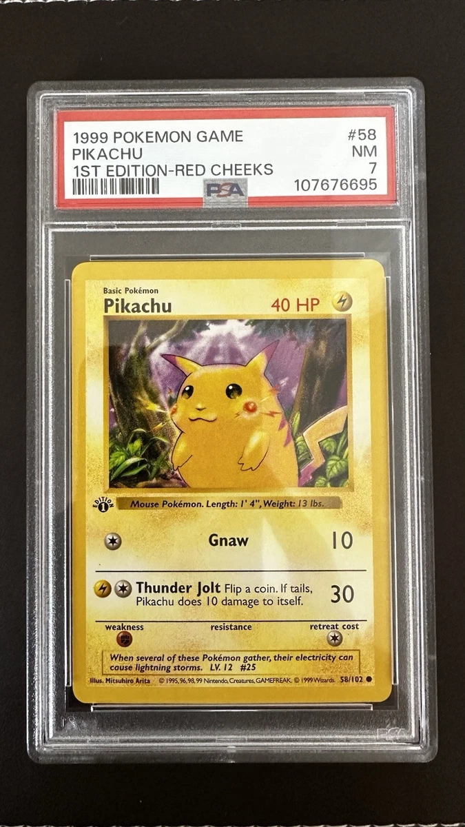 Pikachu Pokémon TCG Professional Sports Authenticator (PSA) Grade