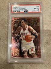 1996-97 Fleer Ultra Scoring King Plus #14 Alonzo Mourning PSA 8 none higher