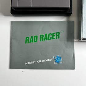 Rad Racer (Nintendo NES, 1987 PAL A) Square Arcade Manual 3d Glasses included