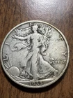 1935-S Walking Liberty Half Dollar 50c Silver Actual Coin Fine For Collection