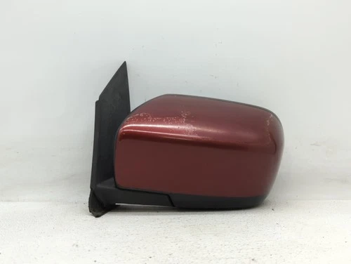 2007-2009 Mazda Cx-7 Driver Left Side View Power Door Mirror Red COEM0