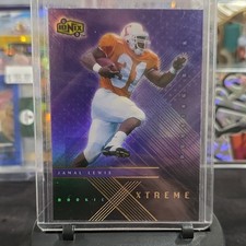 2000 UD Ionix Jamal Lewis #RX4 Rookie Xtreme Rookie Insert Baltimore Ravens