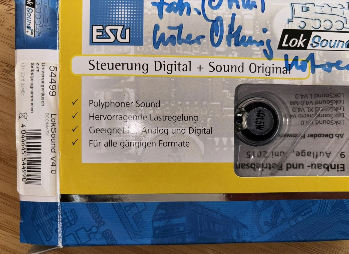 ESU 51971 - Scheda Adattatore per Suono XL V4.0 Con Stiftleisten Merce