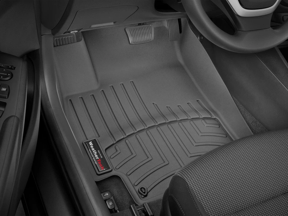 WeatherTech FloorLiner for 2018-2022 Hyundai Accent - 1st Row, Black - Image 2 of 4