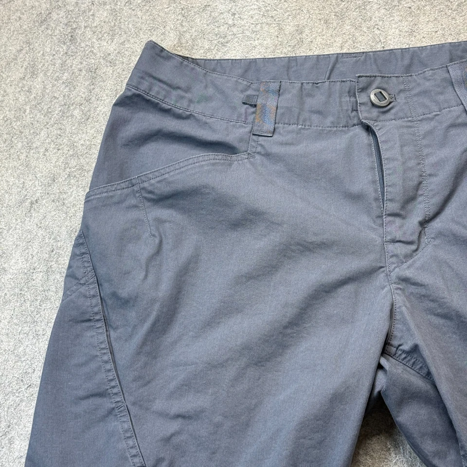 Pantalones Cortos de Escalada Patagonia Venga Rock Bragas 19" Hombres 34 Azul Elastizado 83092 Foto 2 de 4