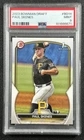 PAUL SKENES PSA 9 2023 BOWMAN DRAFT #BD-14 1ST PROSPECT PIRATES 6671