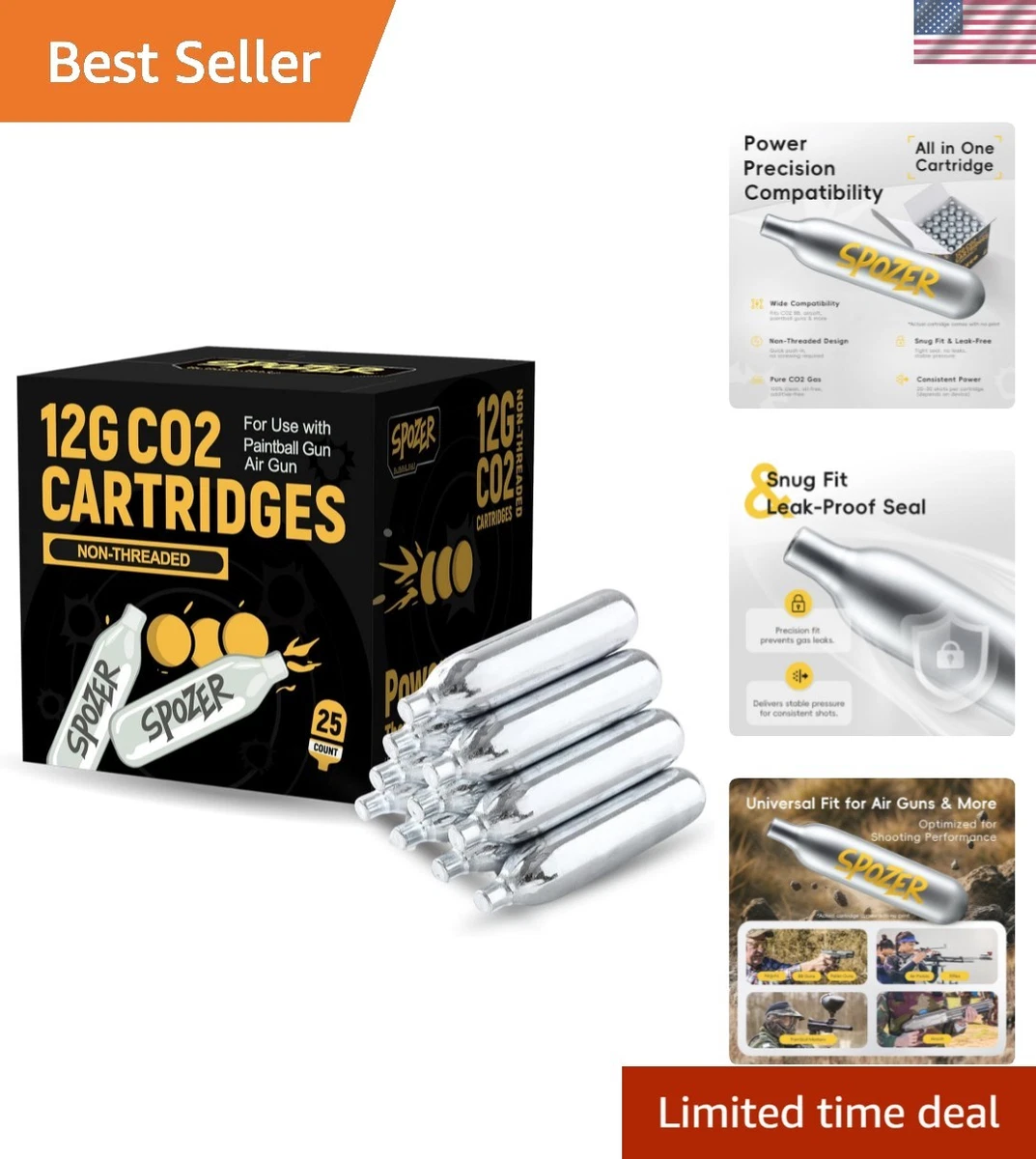 Cartucho de CO2 recargable con cápsula de acero inoxidable, 8g, para elaboración de cerveza, burbujas, agua, máquina Sodas, refrcos carbonatados, viaje - AliExprs 15