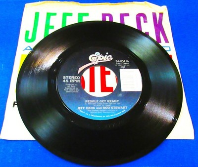 Jeff Beck & Rod Stewart, People Get Ready / Back On The Street