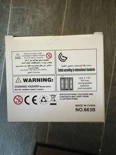 Dzieci chodzący do góry nogami klaun ze światłami i dźwiękami idealny wypełniacz pończoch - Zdjęcie 5 z 5