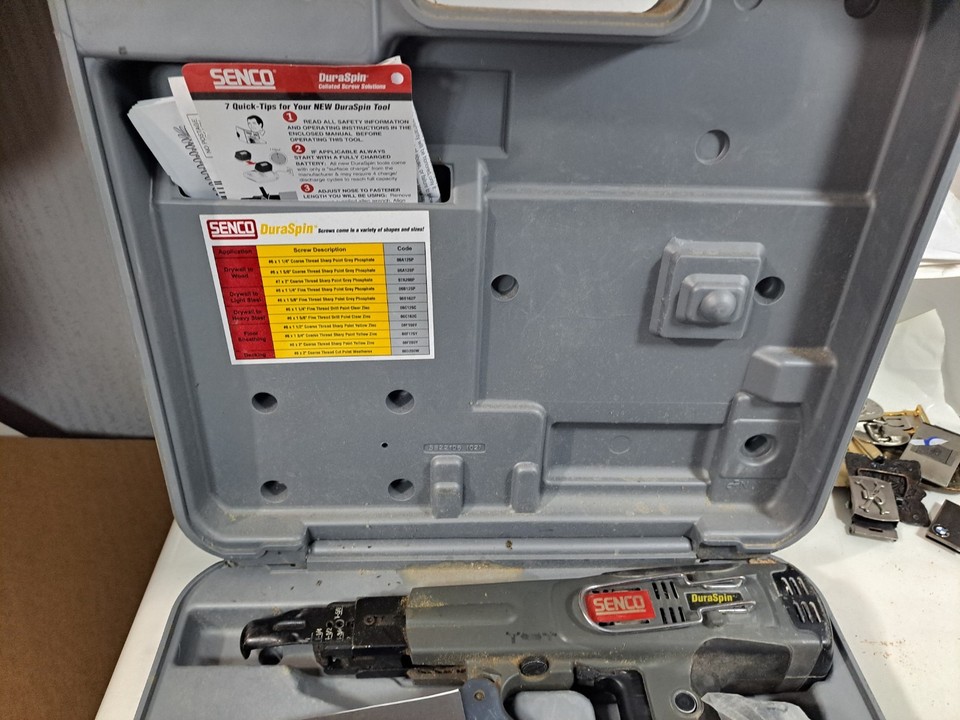 Senco DuraSpin DS200-AC Automatic Screwgun Drywall | eBay