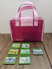 Leap Frog LeapPad Explorer 7 Learning Games Lot Magic School Bus , Disney , Bob