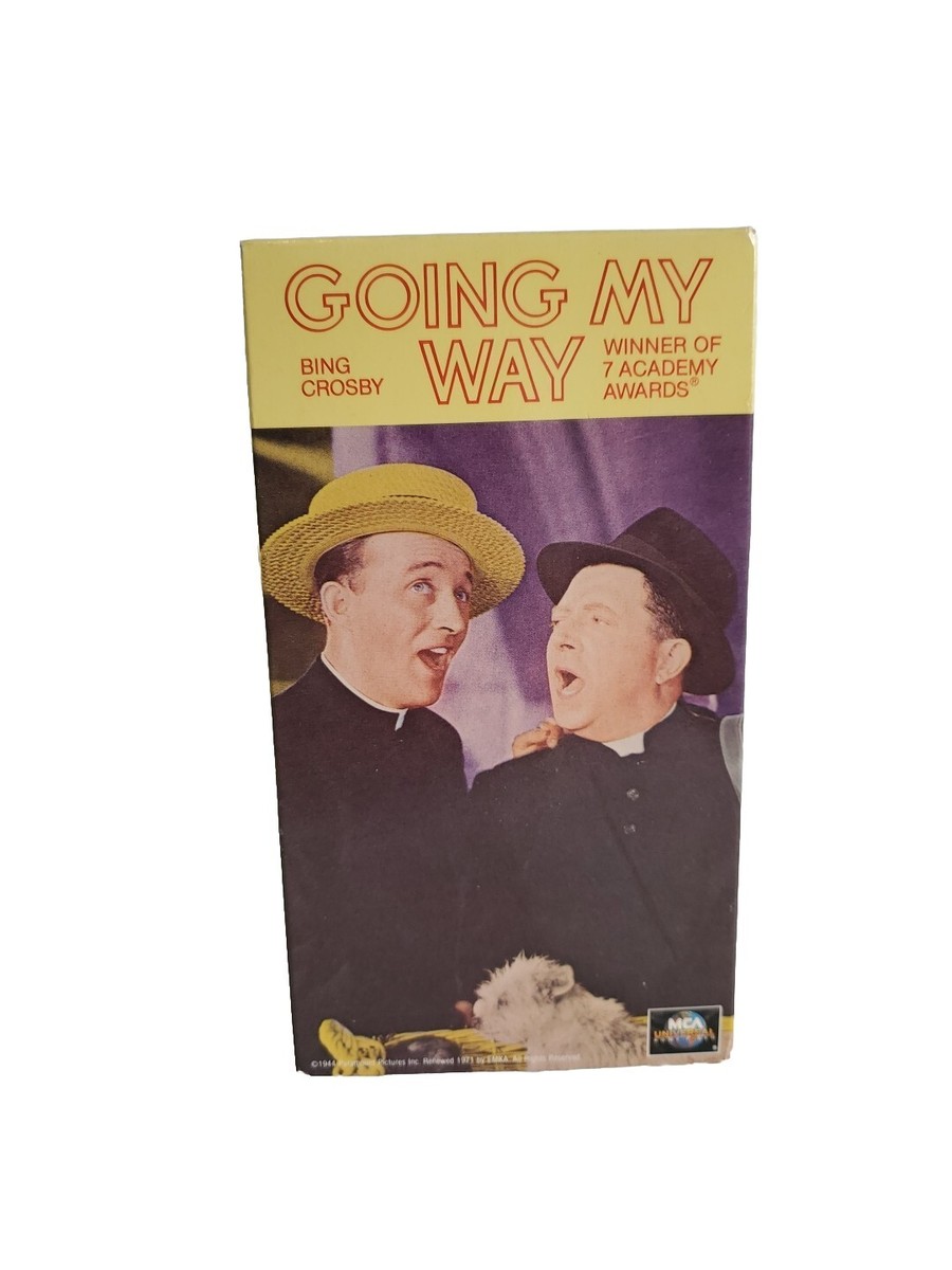Going My Way VHS 1994 Bing Crosby Barry Fitzgerald Best Picture