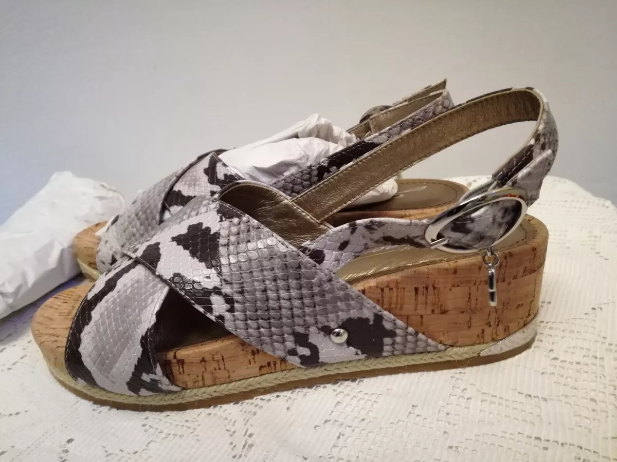 Sandali con zeppa outlet gattinoni