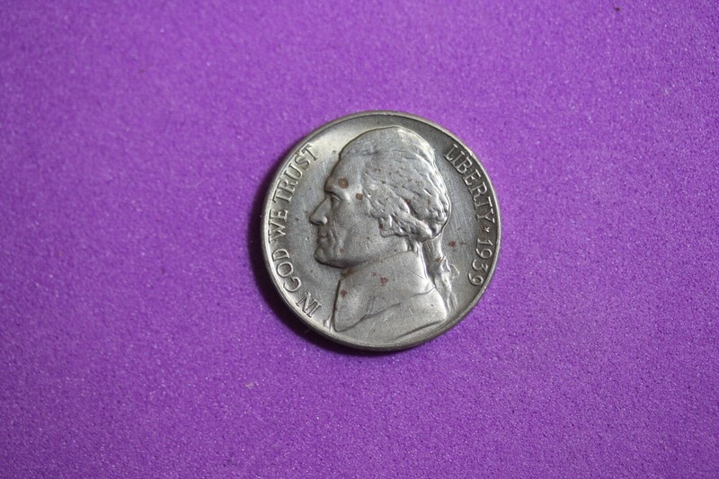 ESTATE FIND 1939 - S JEFFERSON NICKEL!! #K11646