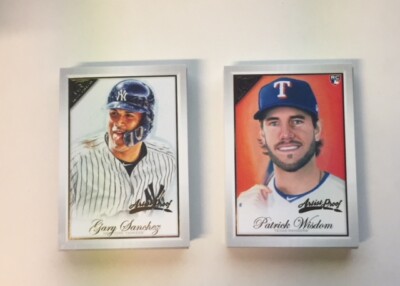 2019 Topps Gallery Artist Proof Singles You Pick
