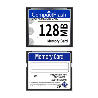 Extreme 128MB Compact Flash Memory Card, Original CF Card for Professional Photographer, Videographer, Enthusiast