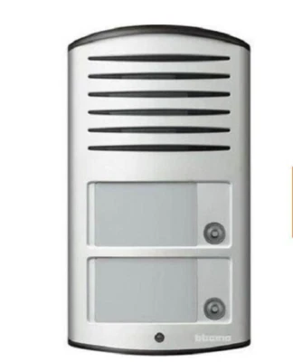 PULSANTIERA BTICINO 342921 citofono 2 CHIAMATE AUDIO 2 FILI LINEA 2000 342921