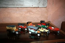 RAMI JMK Lot of 7 Cars Different Condition & Missing + 1 Lesney Bentley