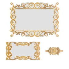Couture Creations Cut, Foil & Emboss Flourish Die Set 674836 New C40, P13
