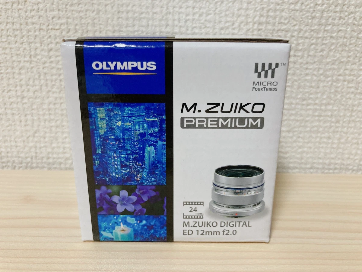 Olympus Zuiko M. Micro Four Thirds Camera Lenses 12mm Focal for