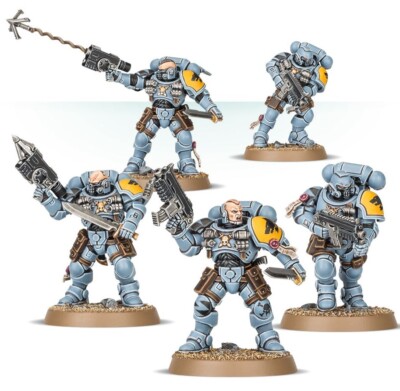 5-Man Space Marines Reivers Squad - Warhammer 40k - Brand New on Sprue ...