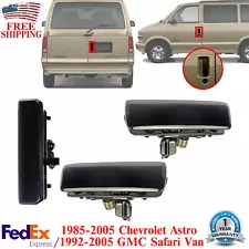 Tailgate & Front Door Handles LH + RH For 1985-2005 Chevy Astro / GMC Safari Van