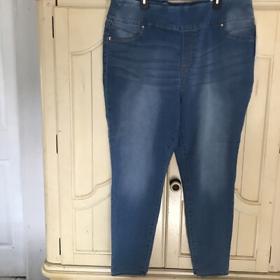Seven 7 jeans Tummy Toner 22W Blue Jean Pull-up High Rise NWT