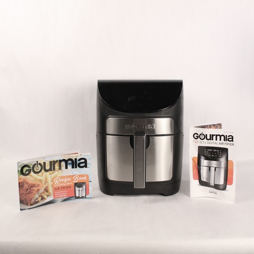 Gourmia 7 Quart Digital Air Fryer Guided Cooking Stainless Steel GAF798