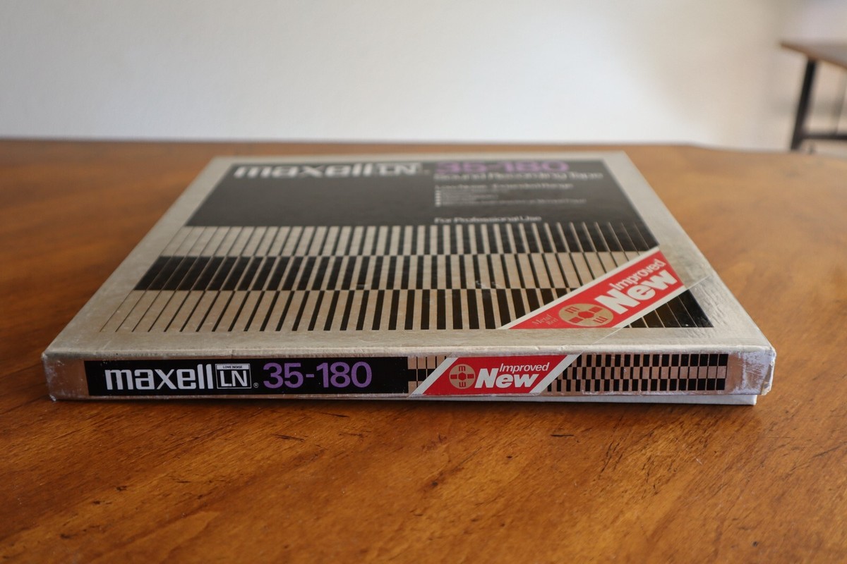 Maxell LN 35-180 Metal Reel 10.5 Maxell LN 35-180 Metal Reel 10.5