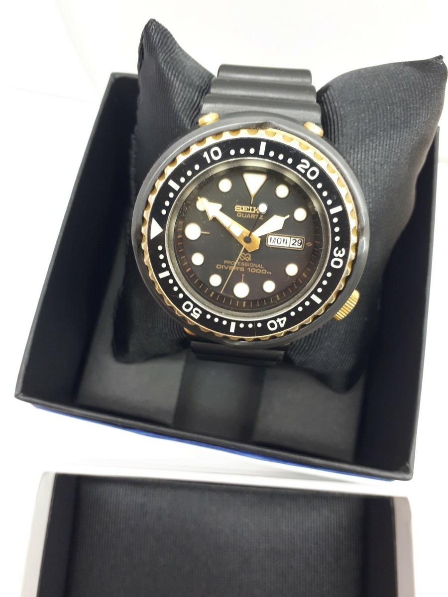 時計 SEIKO 7c46-7009 Diver sbbs018 1000m Seiko 1000m Professional Diver SSBS018 Quartz 7C46-7009